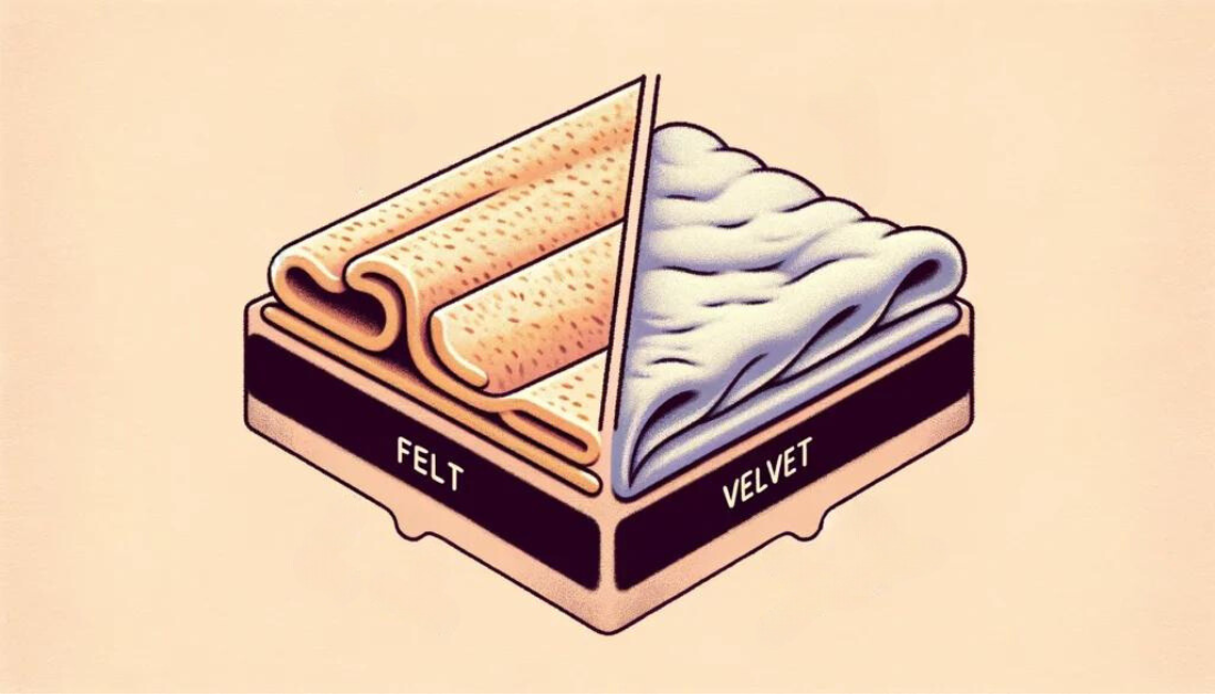 Felt vs Velvet