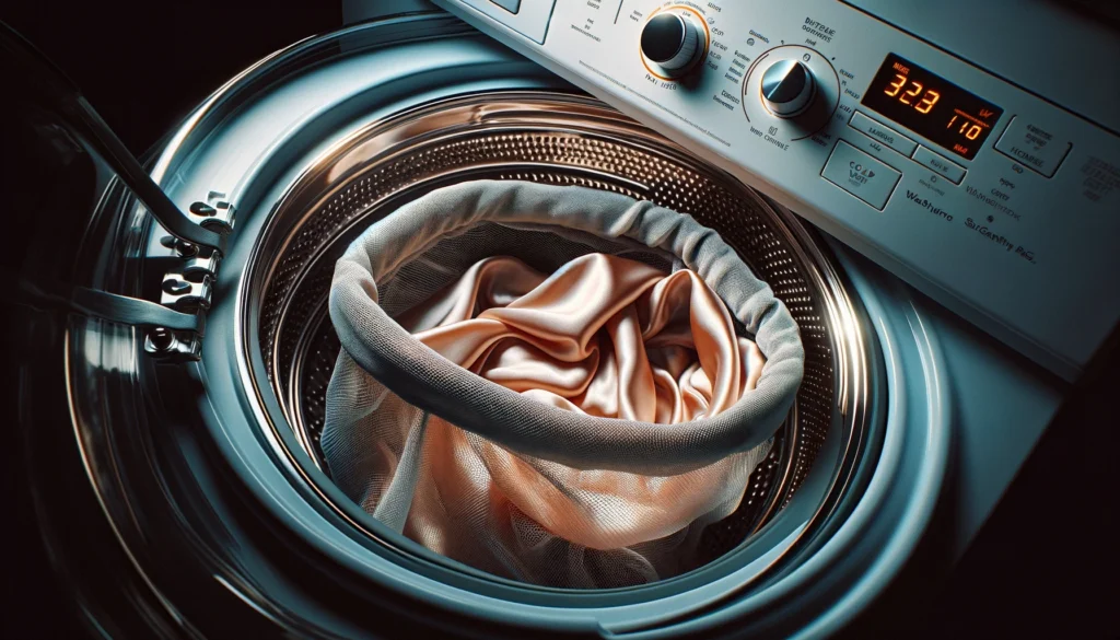 Wash Satin Fabric Using a Washing Machine