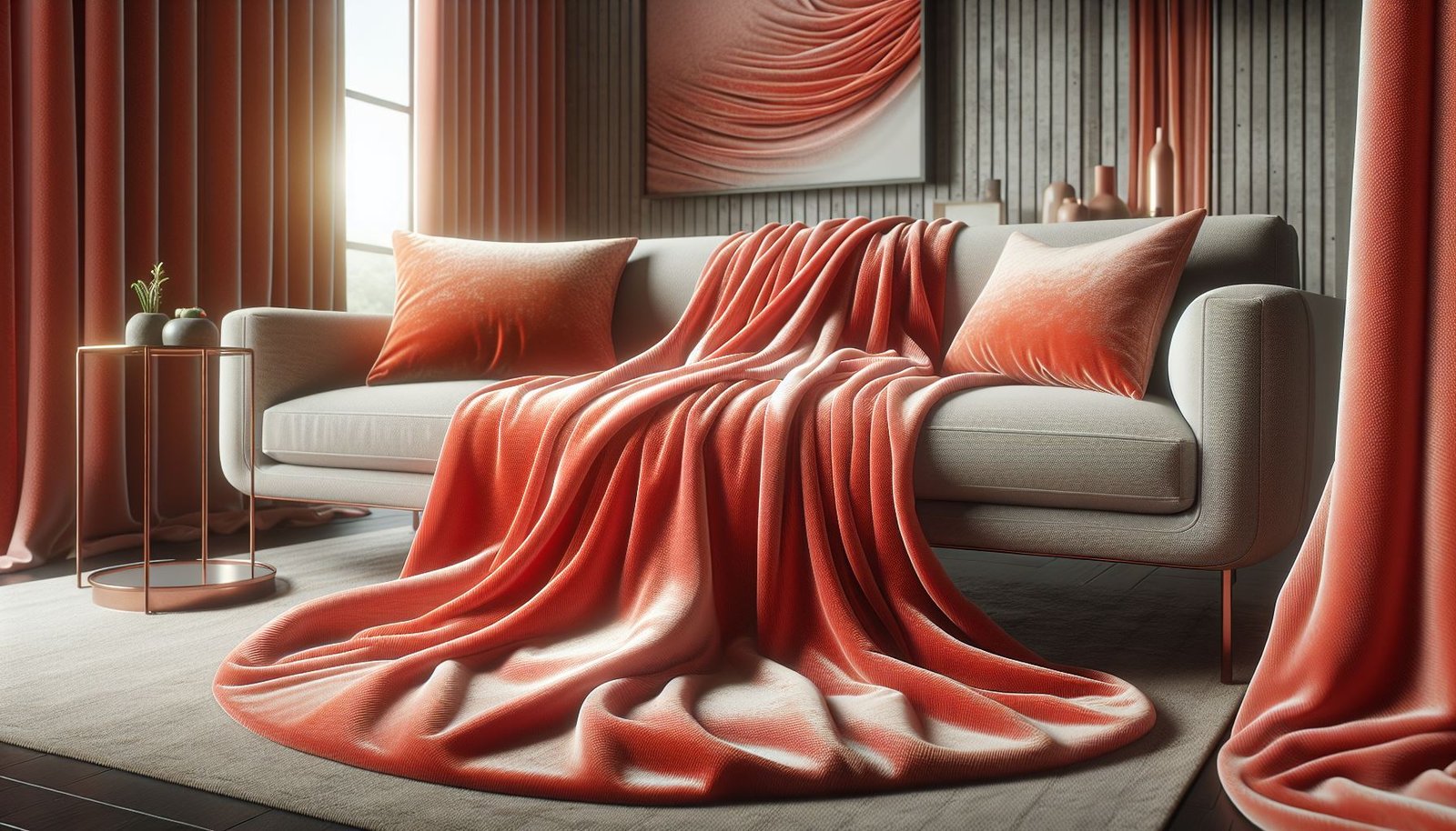 What is Coral Velvet Fabric